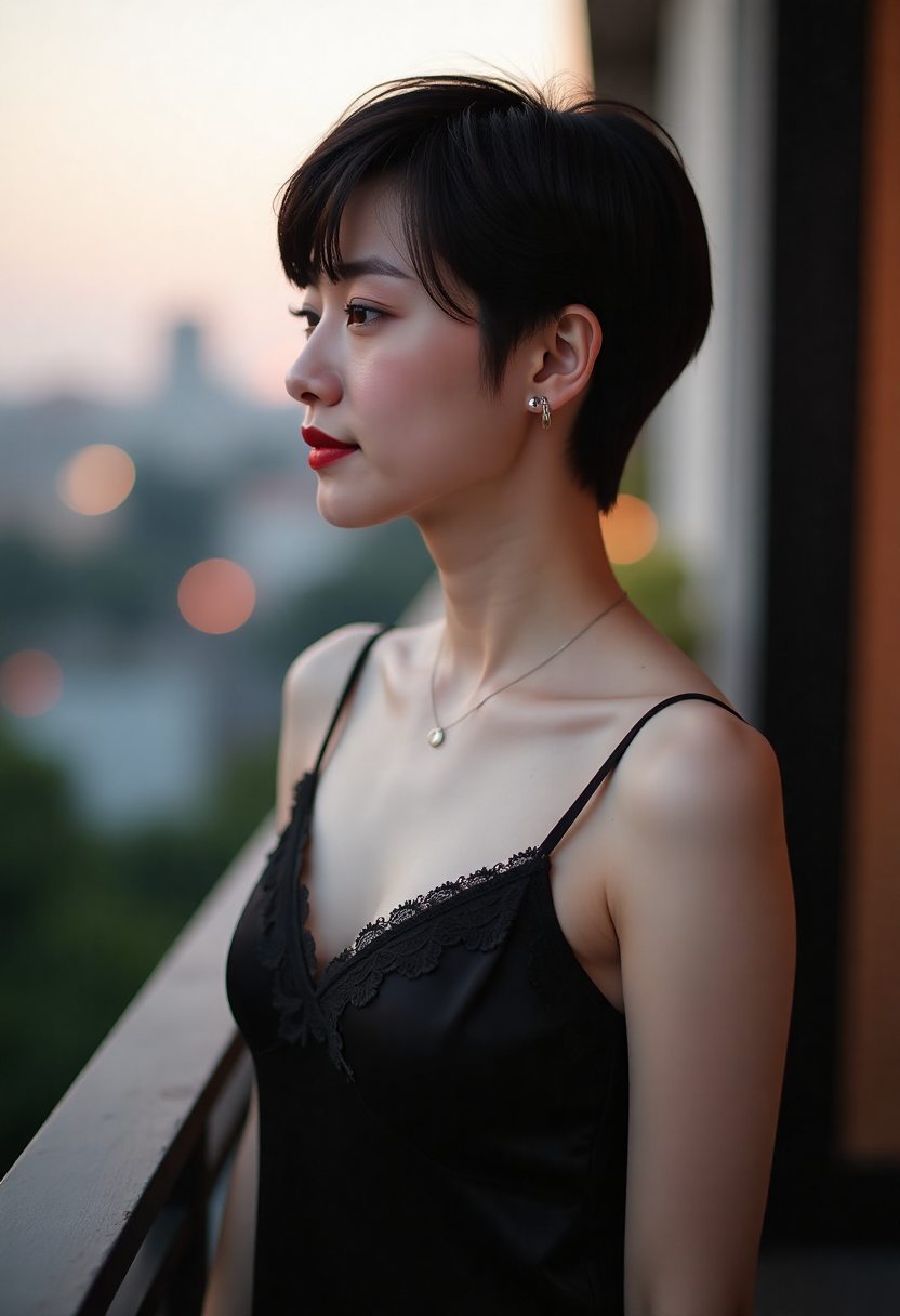 沈乔在直播间检查摄像机